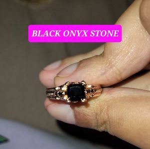 Kate Spade onyx ring
